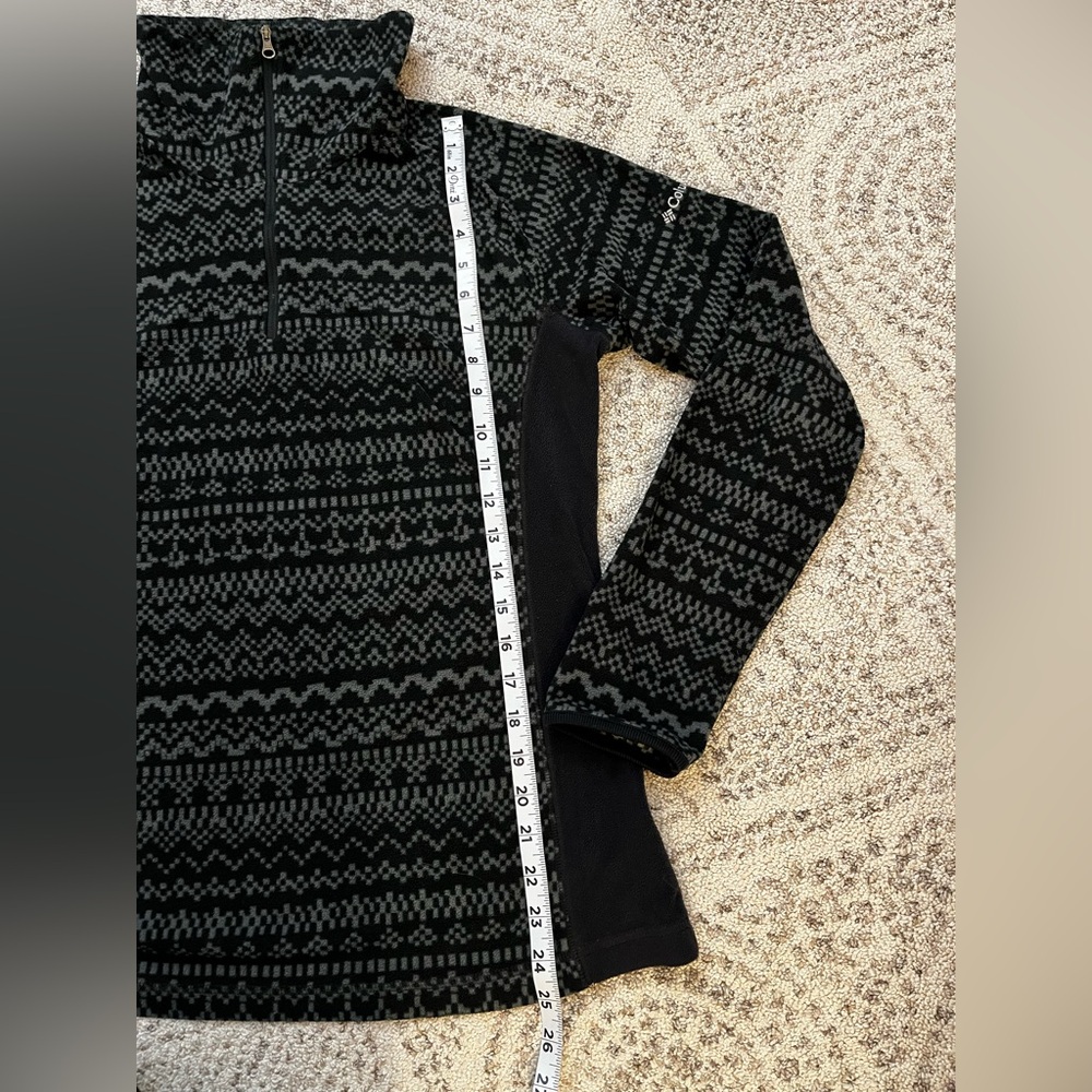 Columbia Quarter Zip Fleece Top - Picture 3 of 6